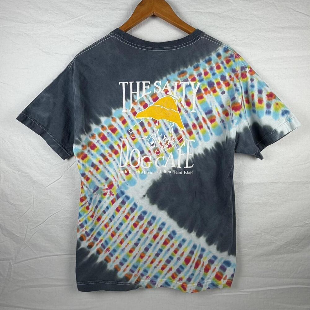 "The Salty Dog Cafe" Tie-Dye graphic Tee. #tie-dye #summer